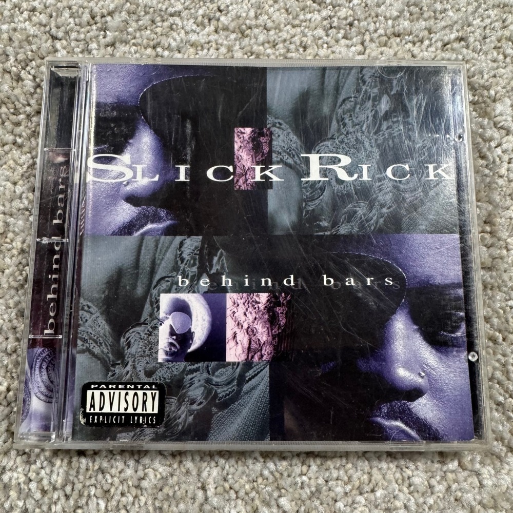 Slick Rick Behind Bars CD 1994 Def Jam Recordings Hip Hop 314 523 847-2